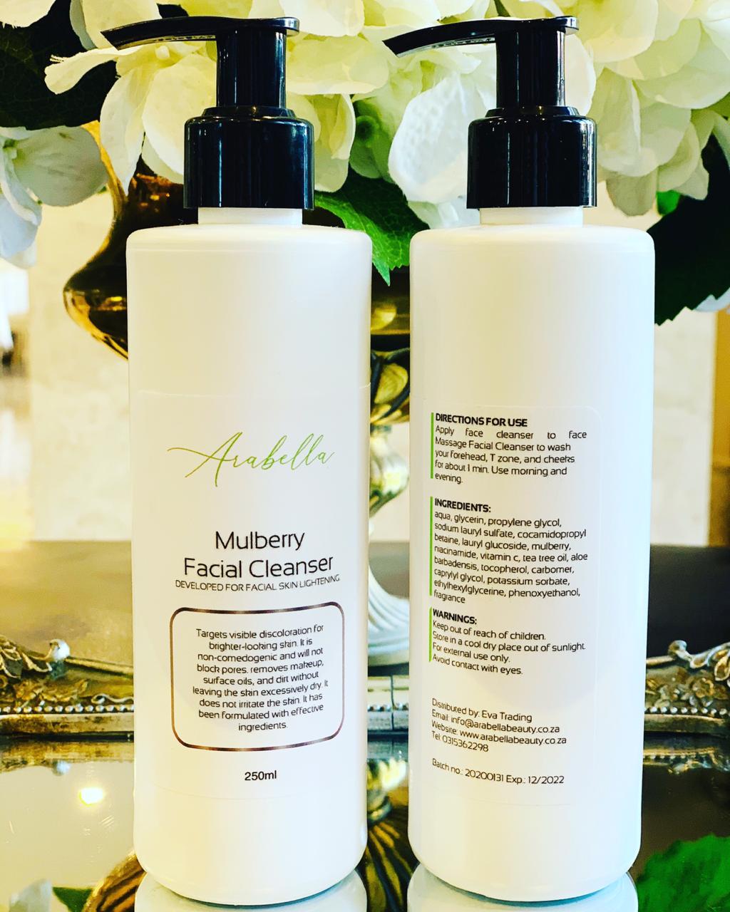 Arabella Beauty Mulberry Facial Cleanser
